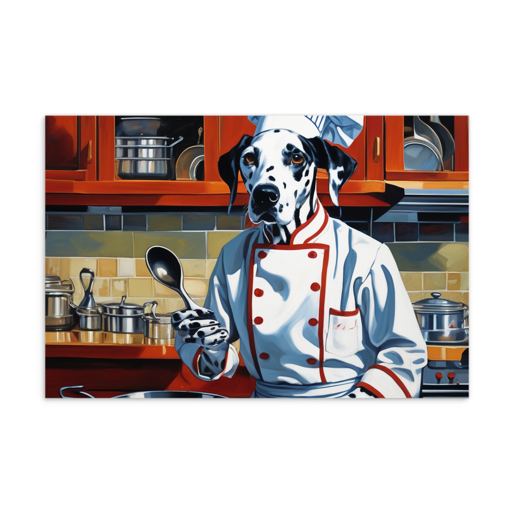 PugMug Custom Dalmatian Postcard