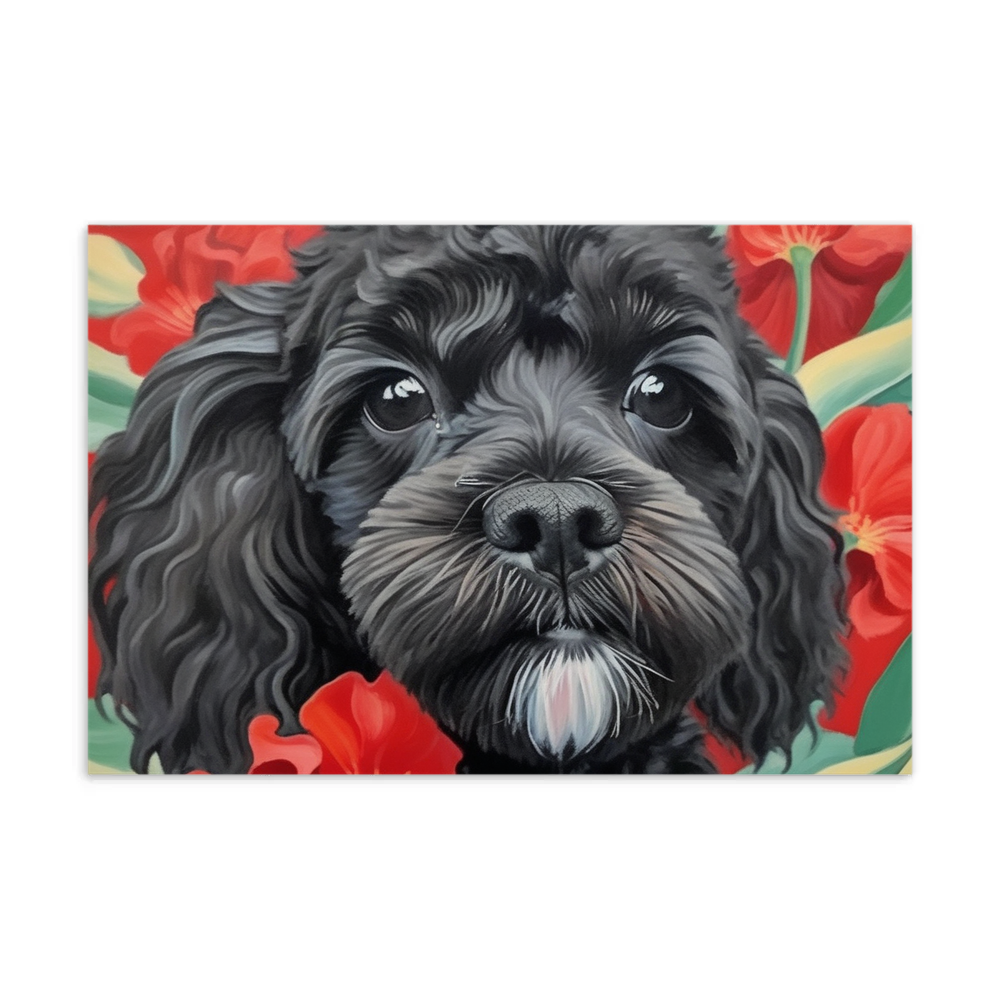 PugMug Custom Lily Postcard