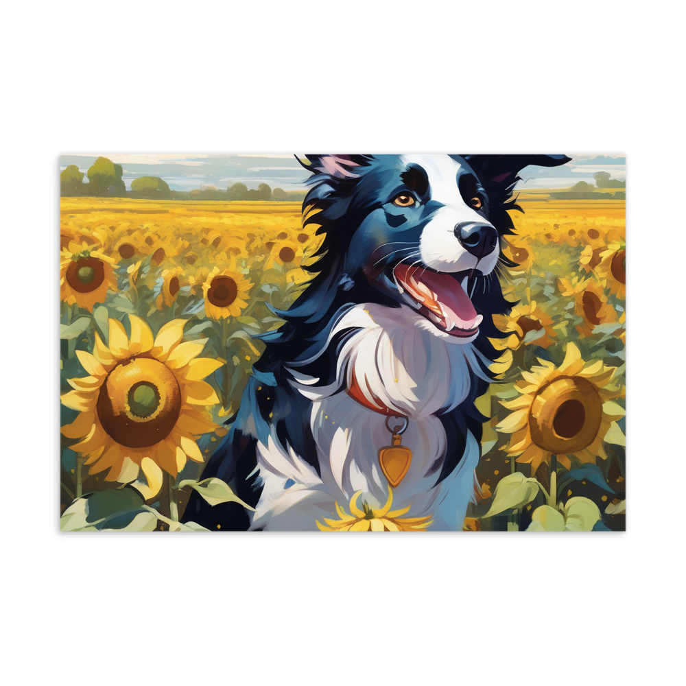 PugMug Custom Border Collie Postcard
