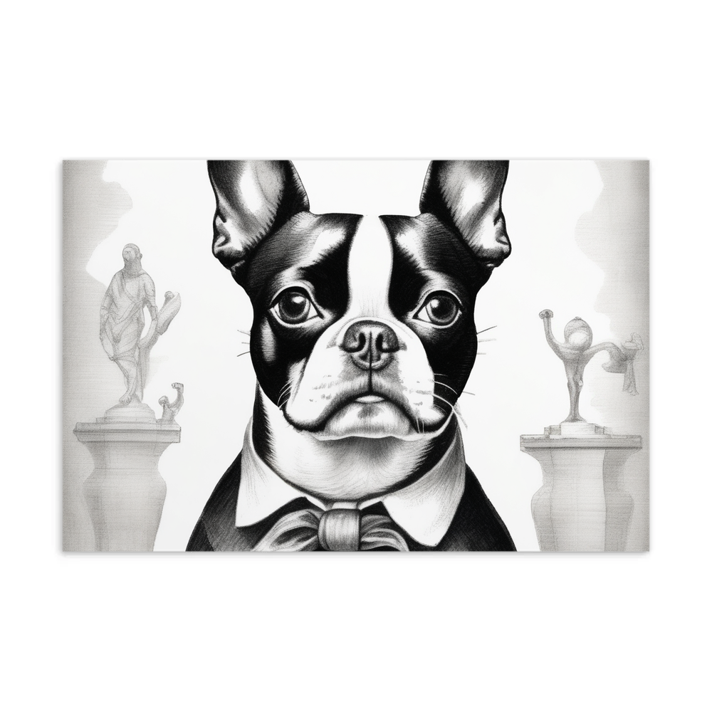 PugMug Custom Boston Terrier Postcard