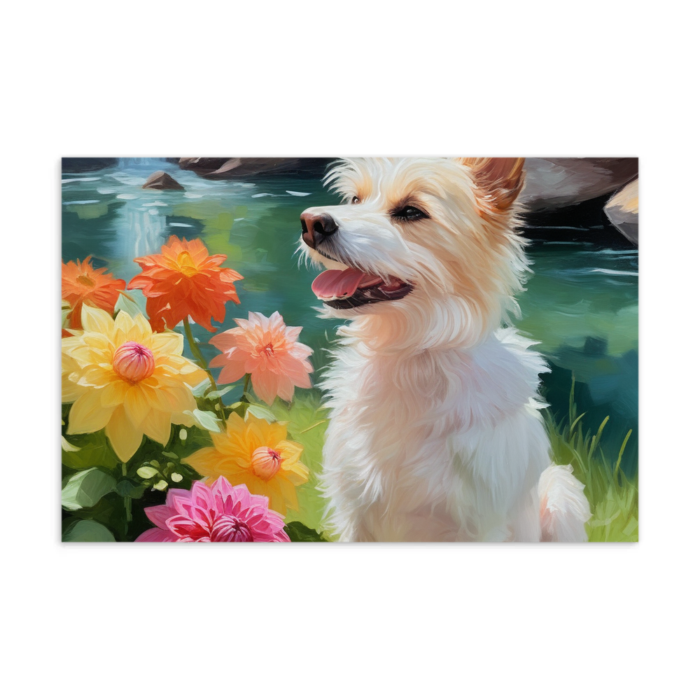 PugMug Custom Luna Postcard