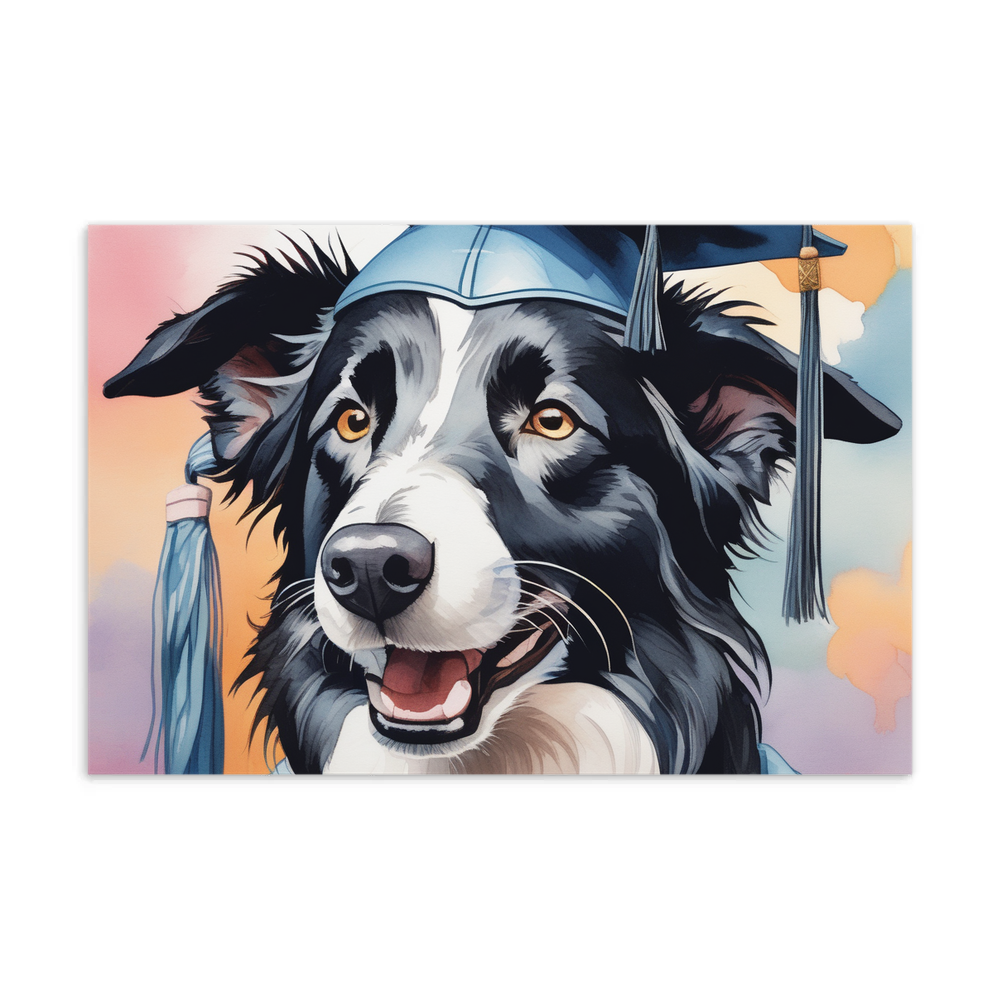 PugMug Custom Border Collie Postcard