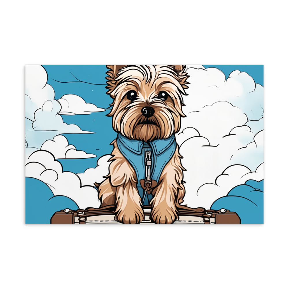 PugMug Custom Cairn Terrier Postcard