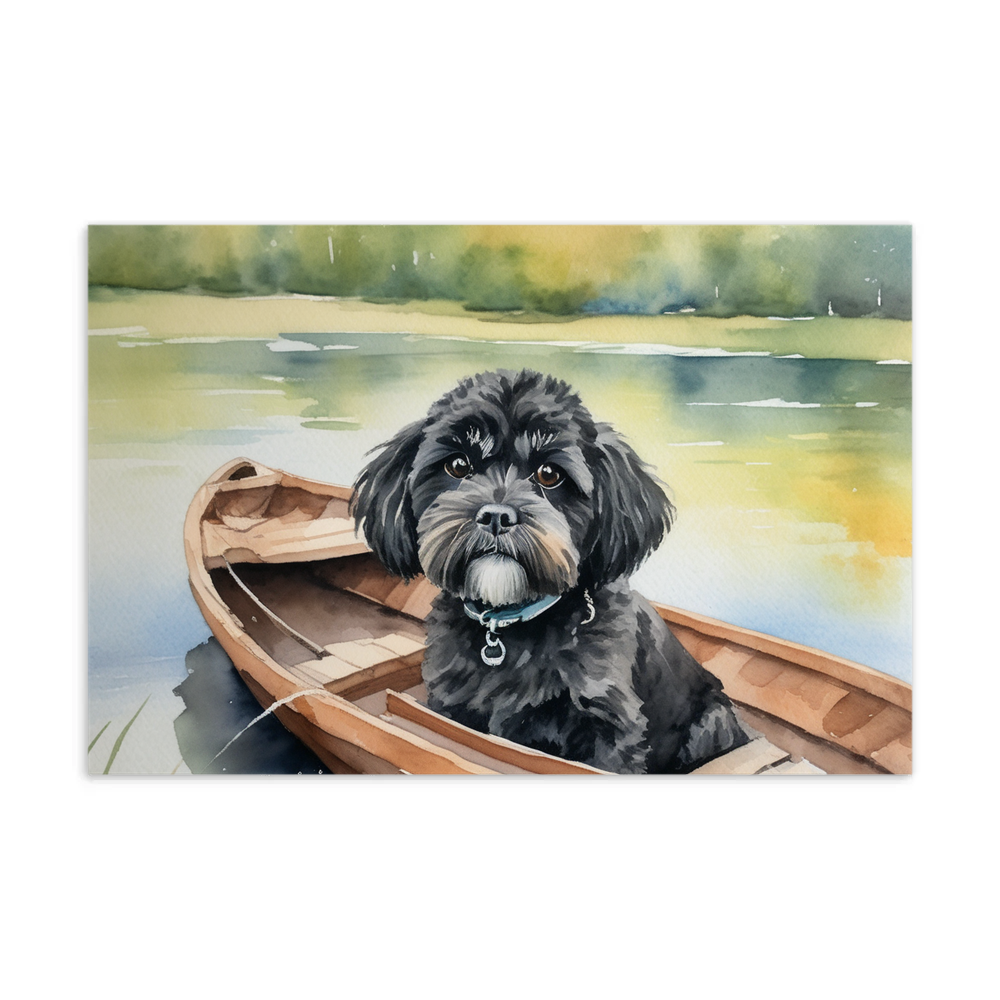 PugMug Custom Lily Postcard