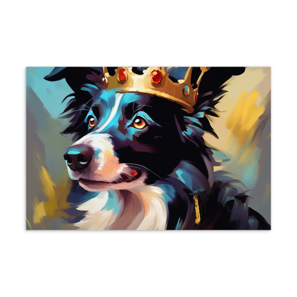 PugMug Custom Border Collie Postcard