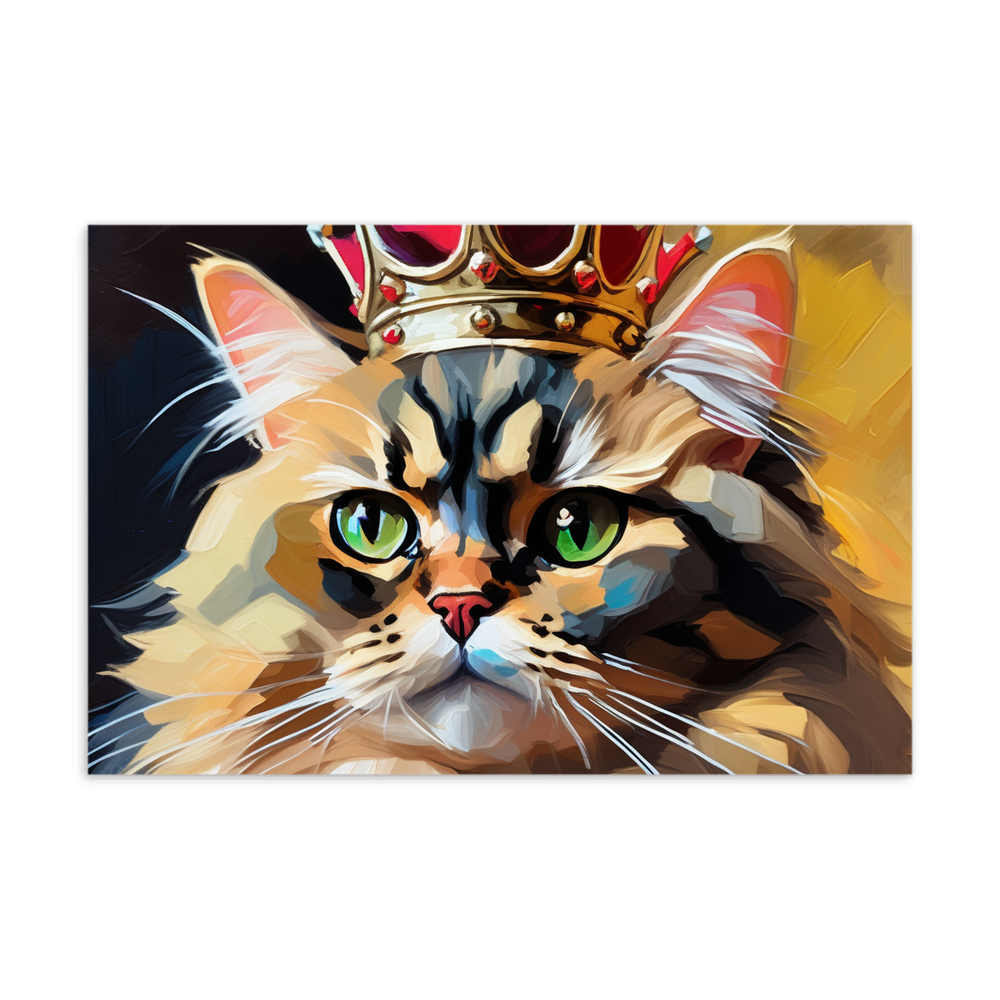 PugMug Custom Tabby Persian Cat Postcard