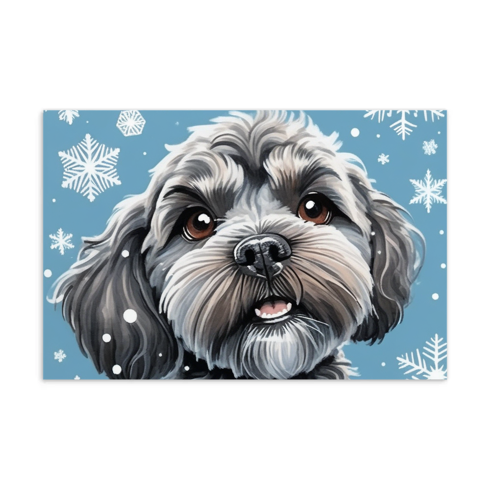 PugMug Custom Lily Postcard