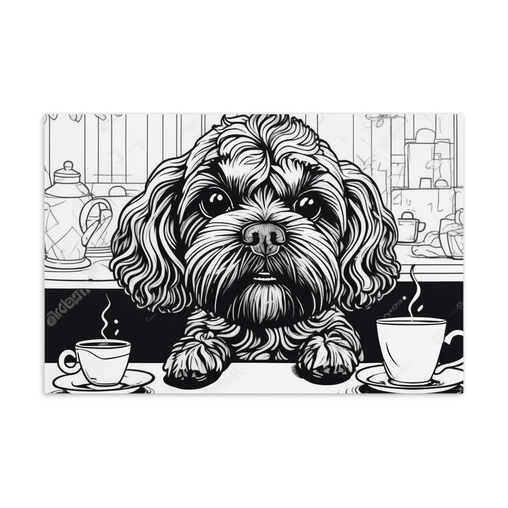 PugMug Custom Lily Postcard