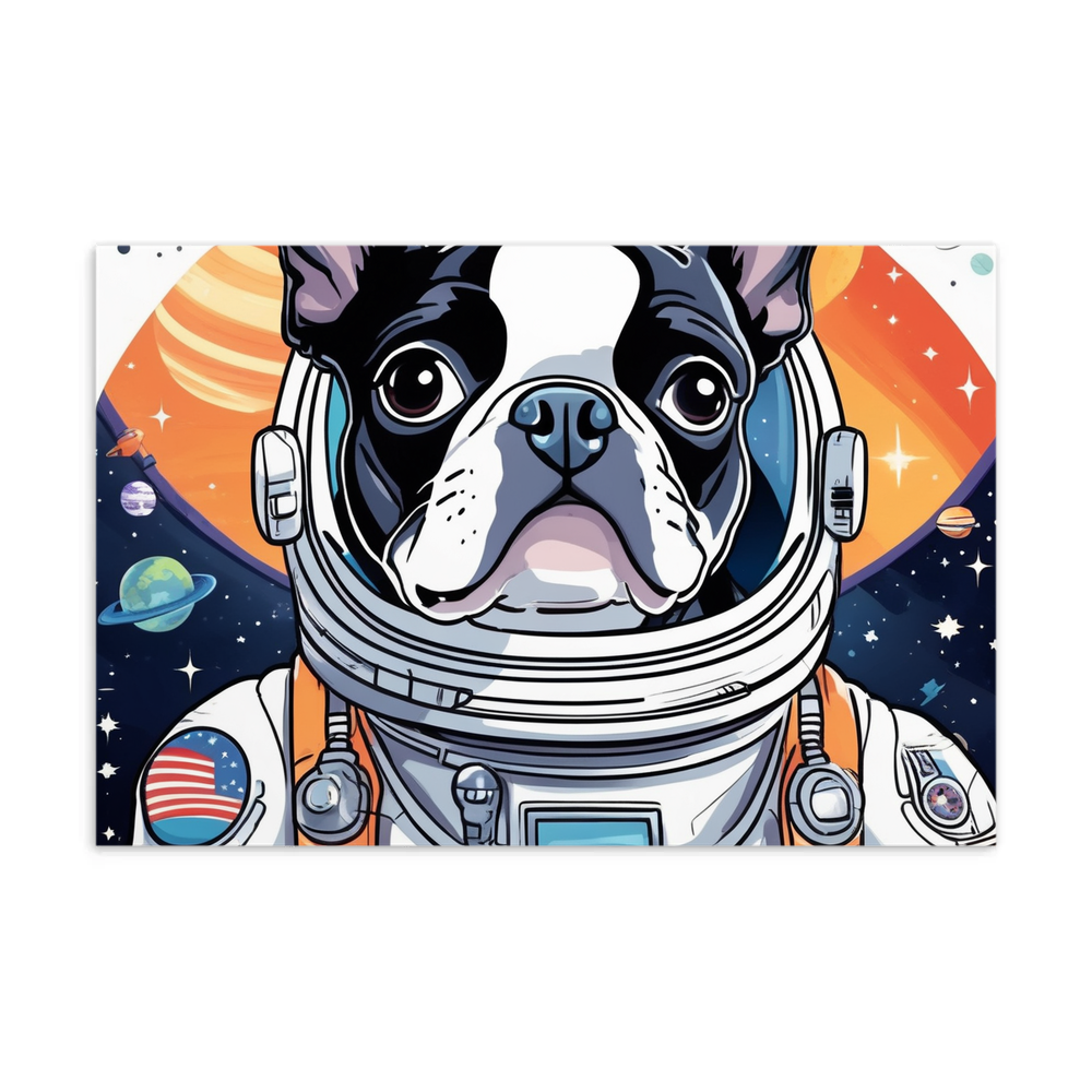 PugMug Custom Boston Terrier Postcard