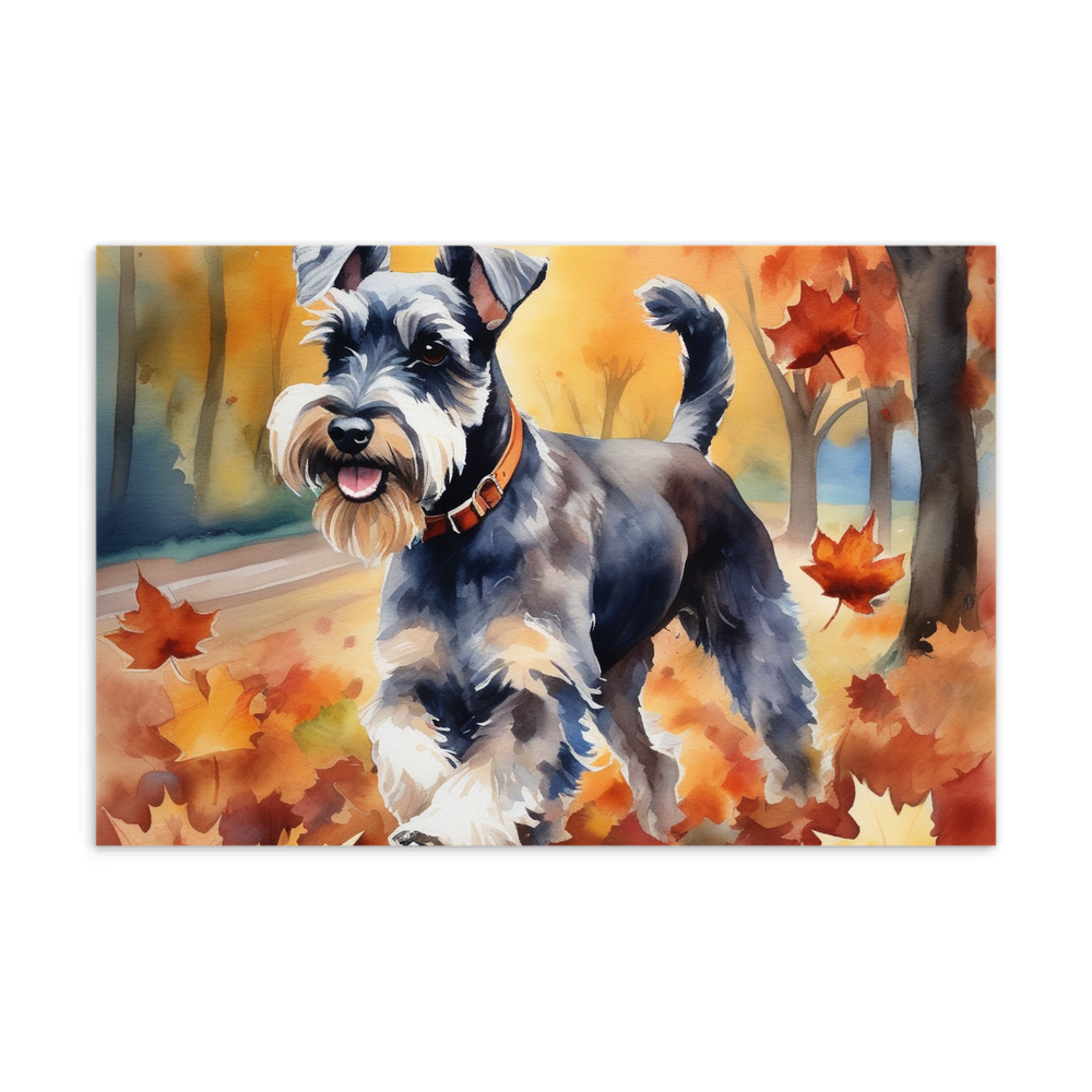 PugMug Custom Miniature Schnauzer Postcard