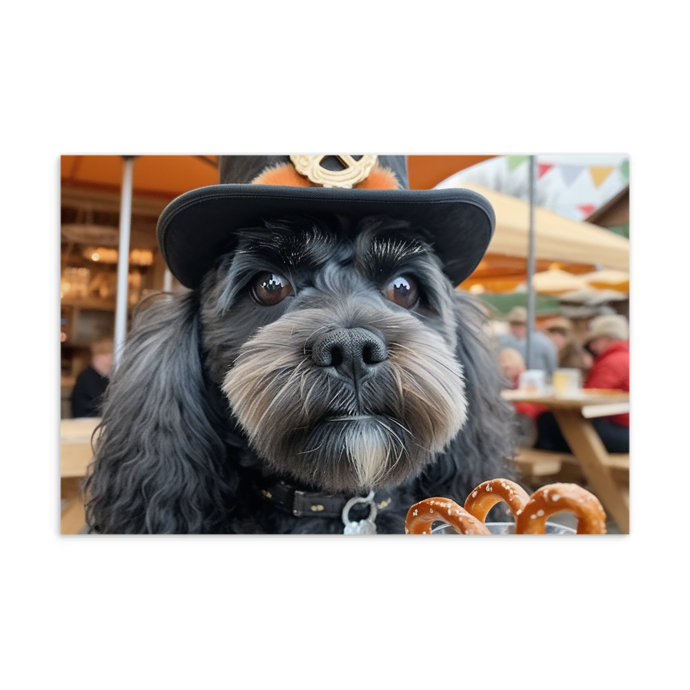 PugMug Custom Lily Postcard