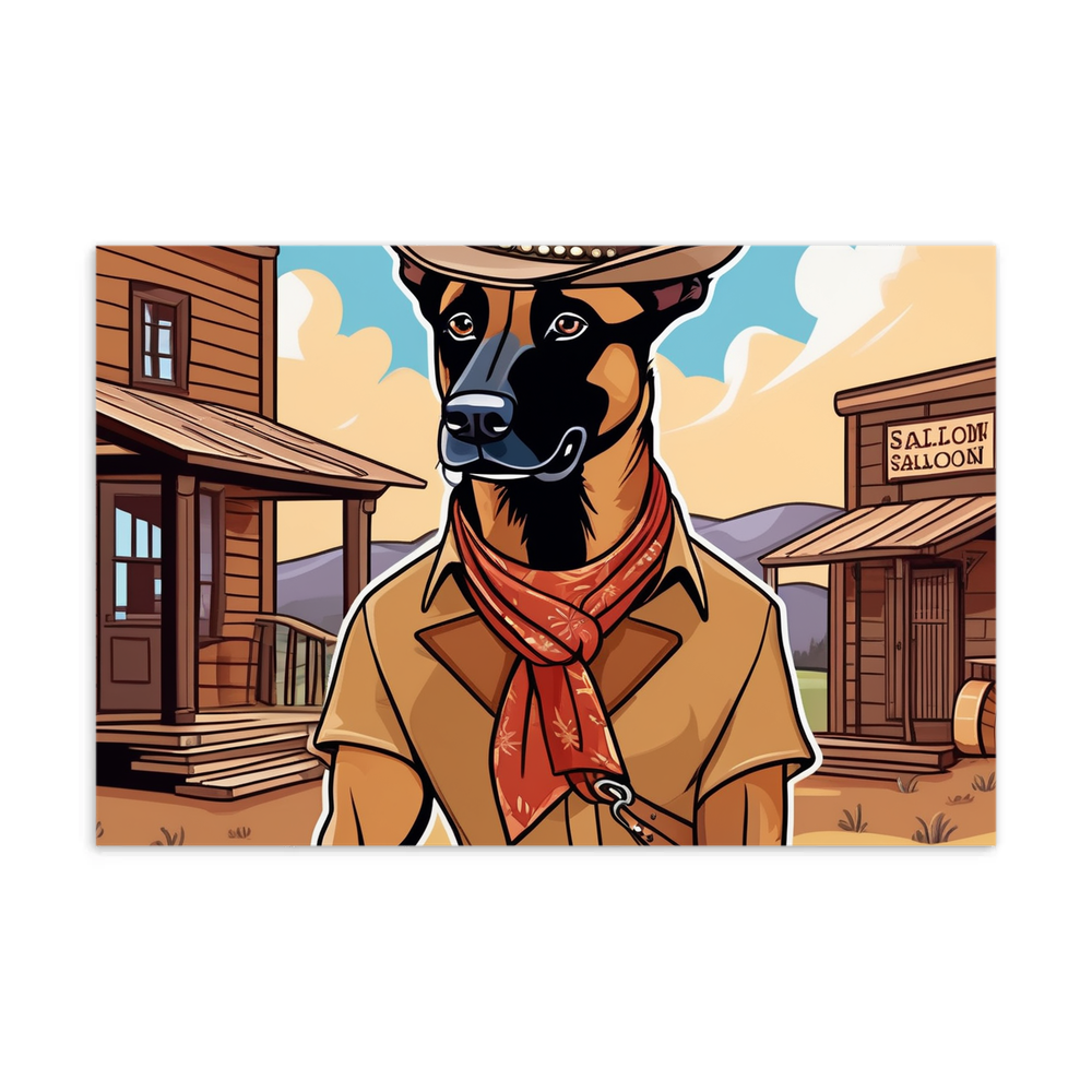 PugMug Custom Belgian Malinois Postcard