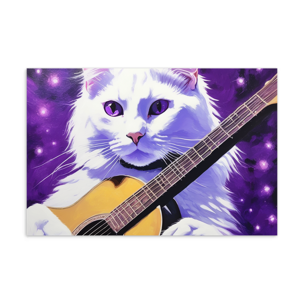 PugMug Custom White Companion Cat Postcard