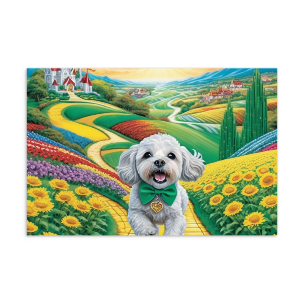 PugMug Custom Lily Postcard