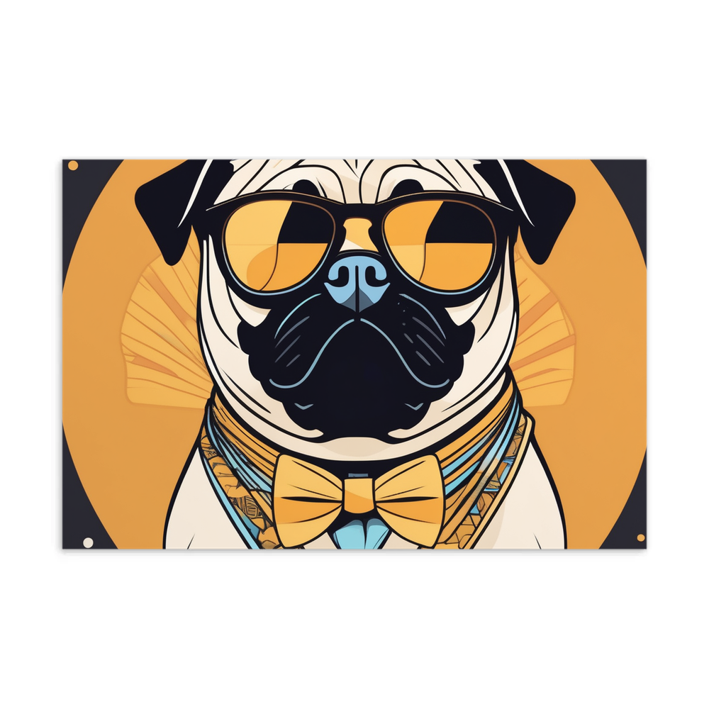 PugMug Custom Pug Postcard