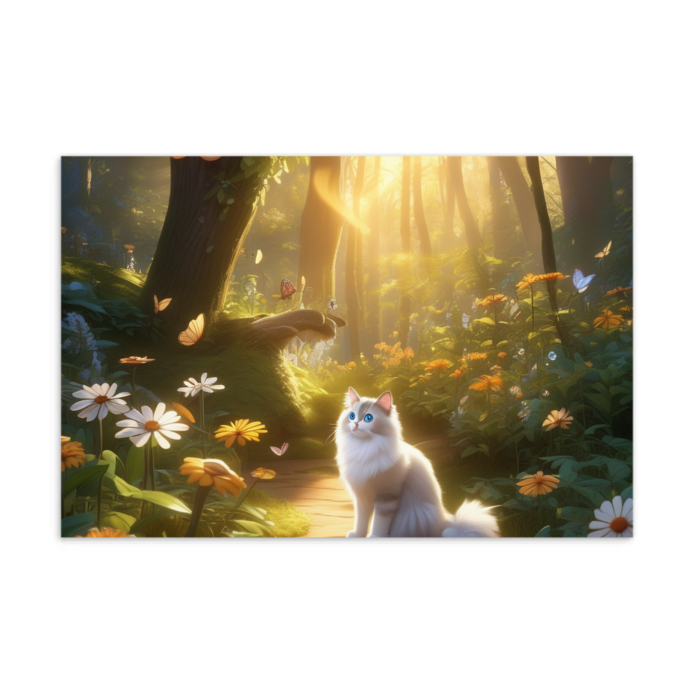 PugMug Custom Tabby Ragdoll Cat Postcard