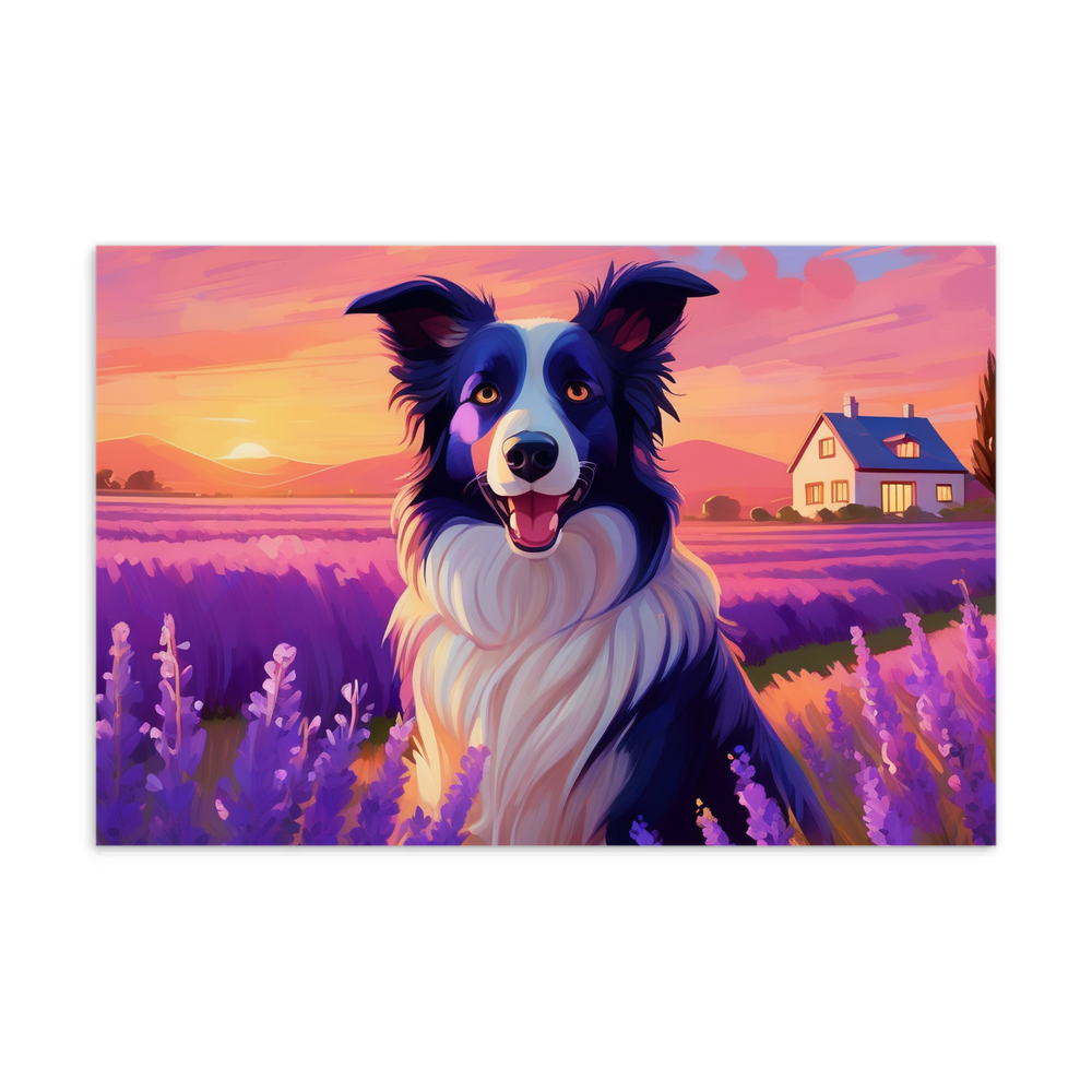 PugMug Custom Border Collie Postcard