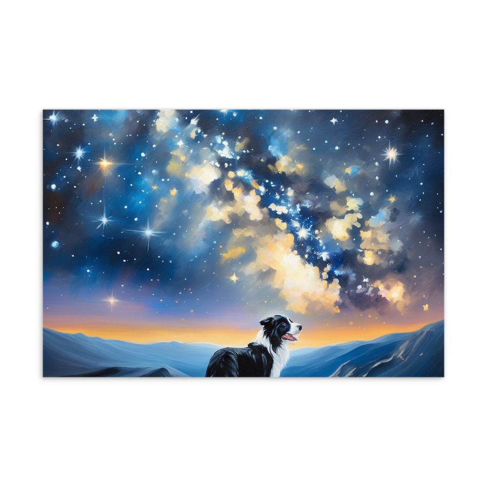 PugMug Custom Border Collie Postcard