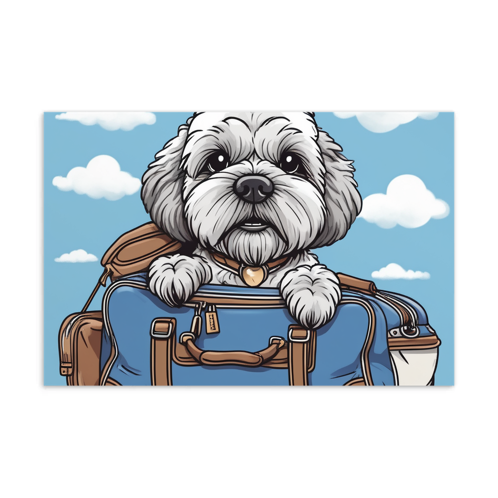 PugMug Custom Lily Postcard