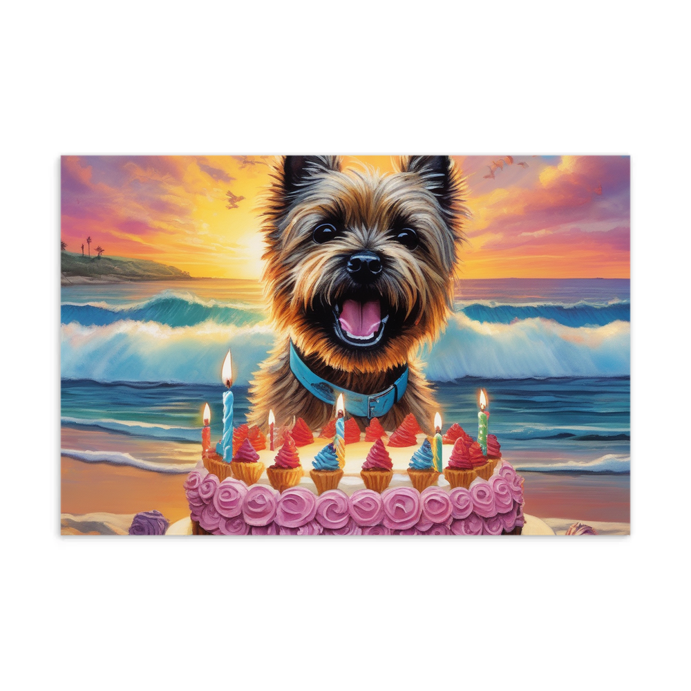 PugMug Custom Cairn Terrier Postcard