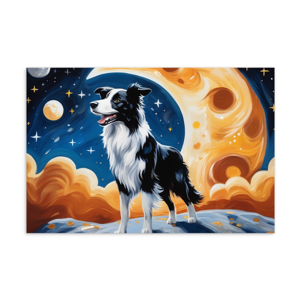 PugMug Custom Border Collie Postcard