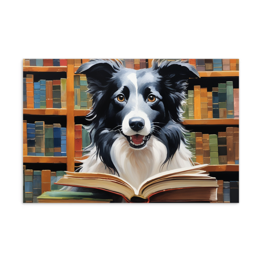 PugMug Custom Border Collie Postcard