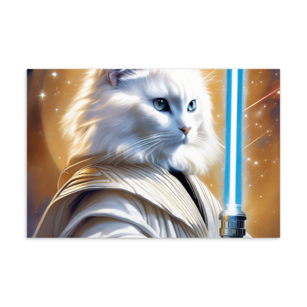 PugMug Custom White Ragdoll Cat Postcard