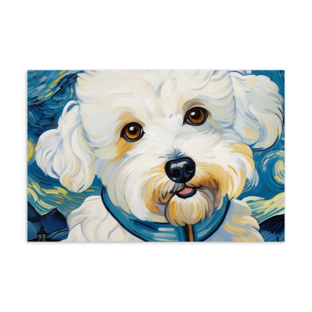 PugMug Custom Bichons Frise Postcard