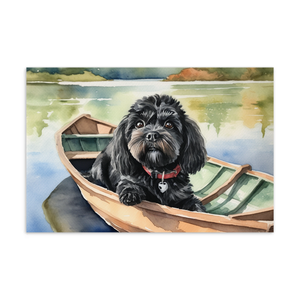 PugMug Custom Lily Postcard