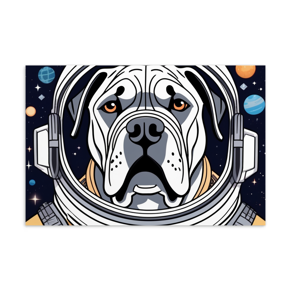 PugMug Custom Cane Corso Postcard