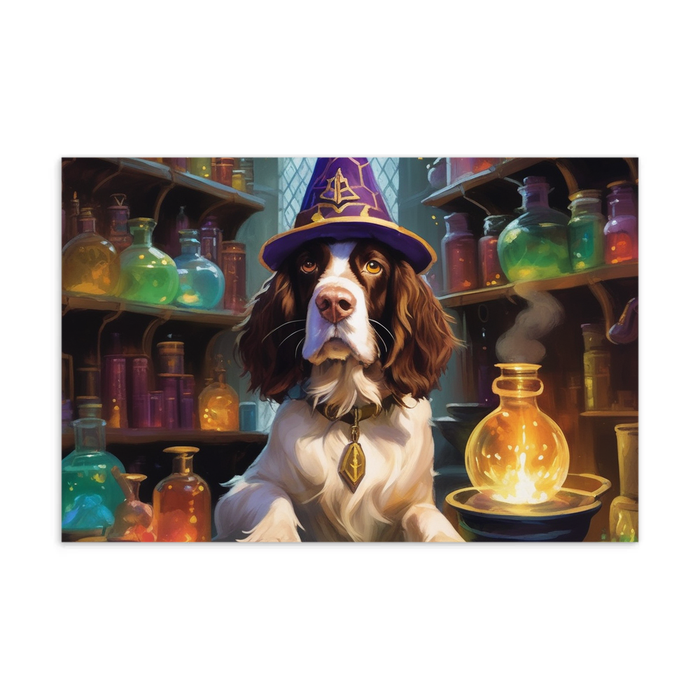 PugMug Custom English Springer Spaniel Postcard
