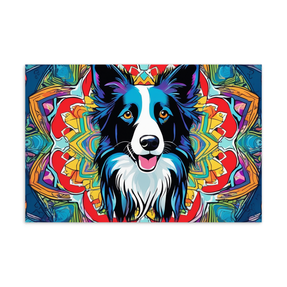 PugMug Custom Border Collie Postcard