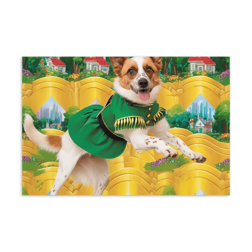 PugMug Custom Hazim Postcard