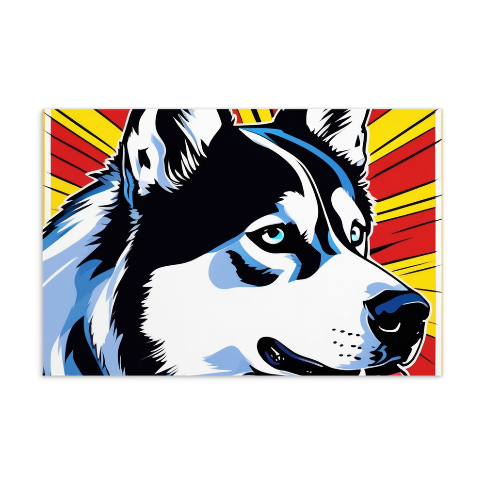 PugMug Custom Siberian Husky Postcard