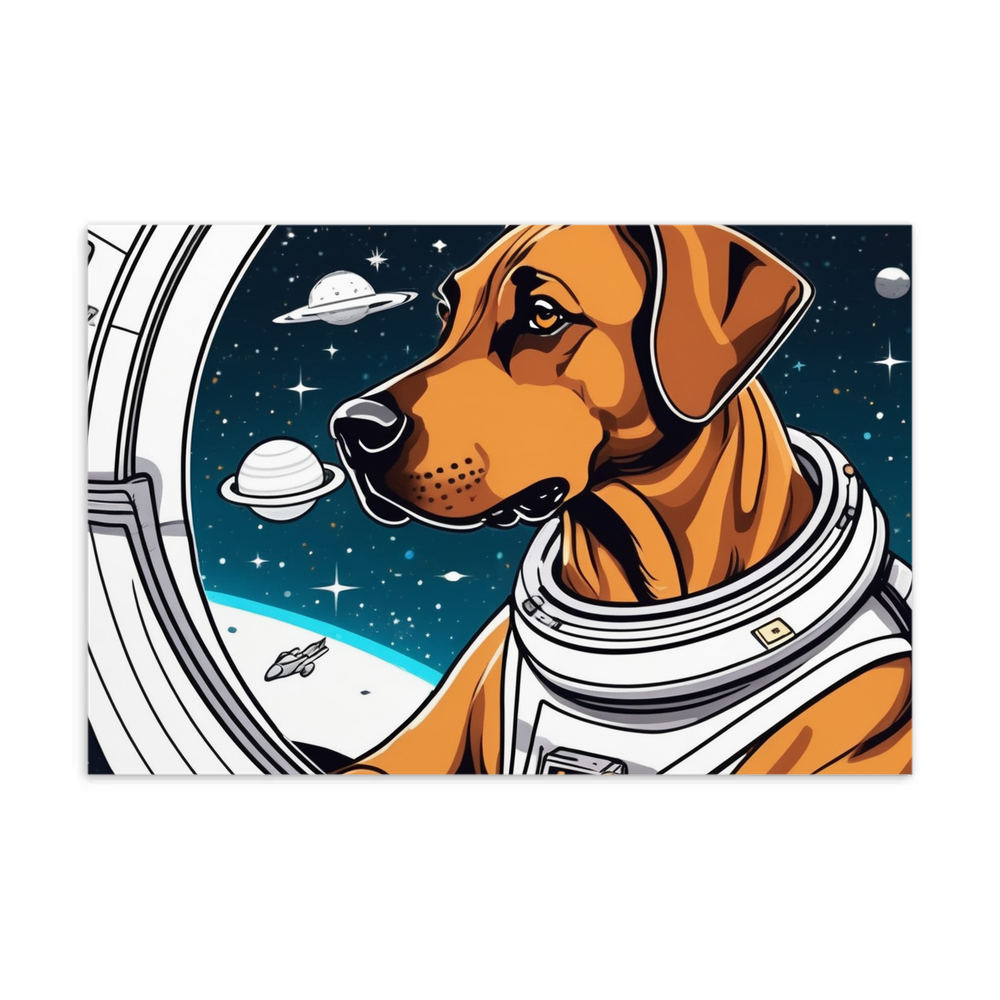 PugMug Custom Rhodesian Ridgeback Postcard