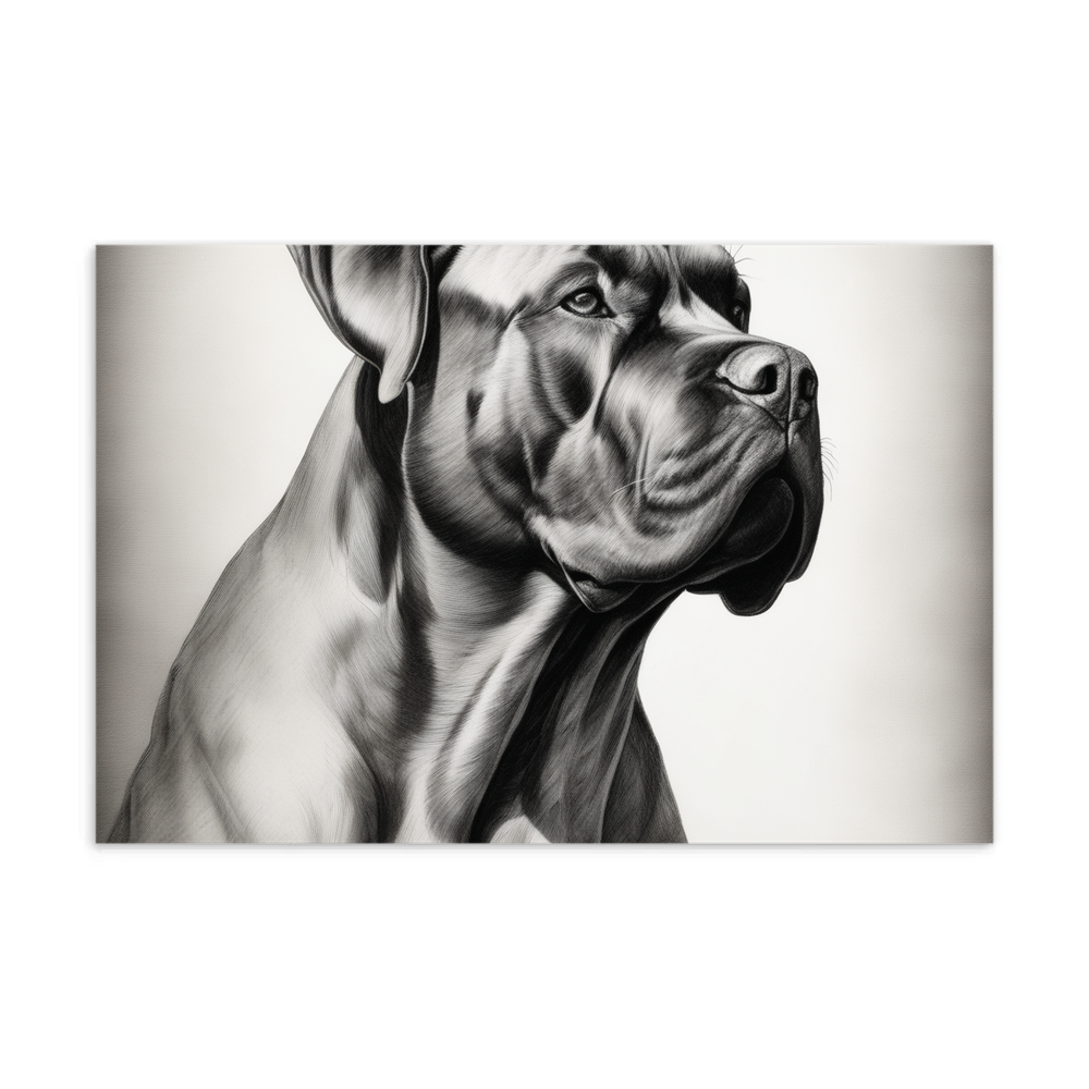 PugMug Custom Cane Corso Postcard