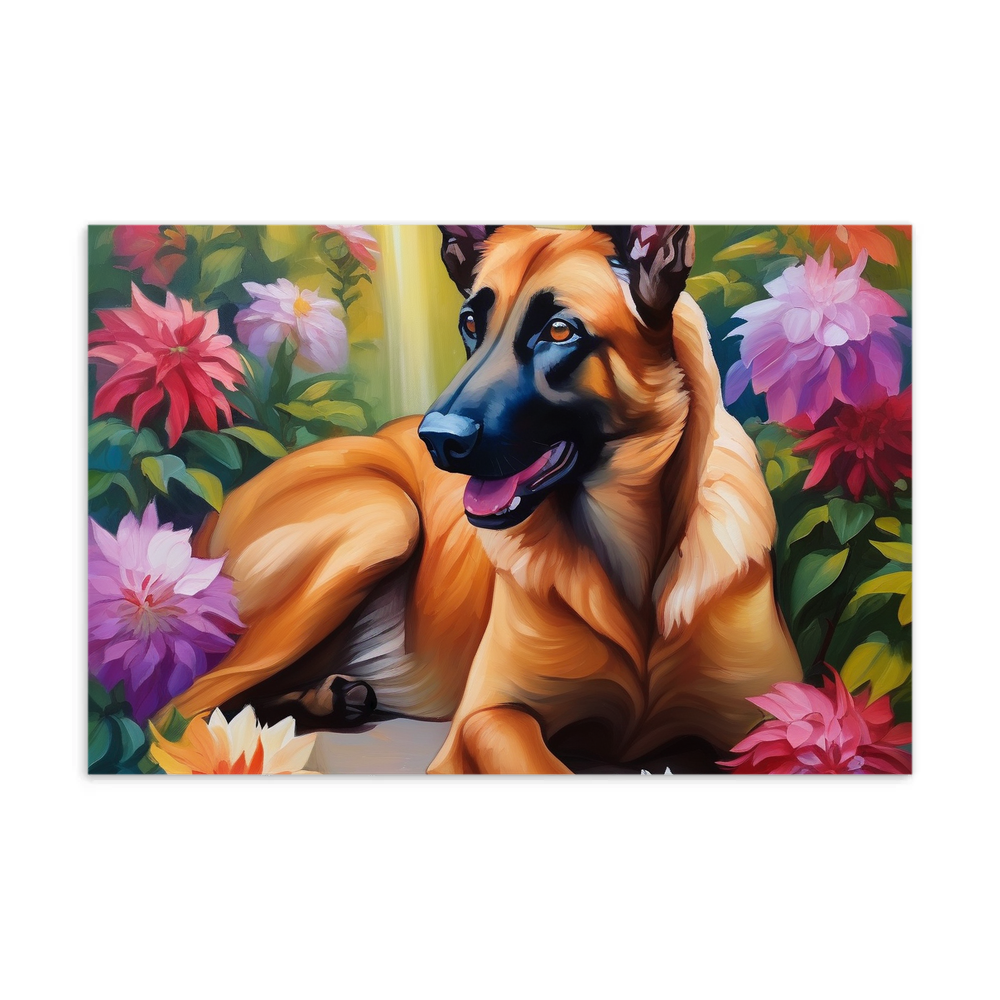 PugMug Custom Belgian Malinois Postcard