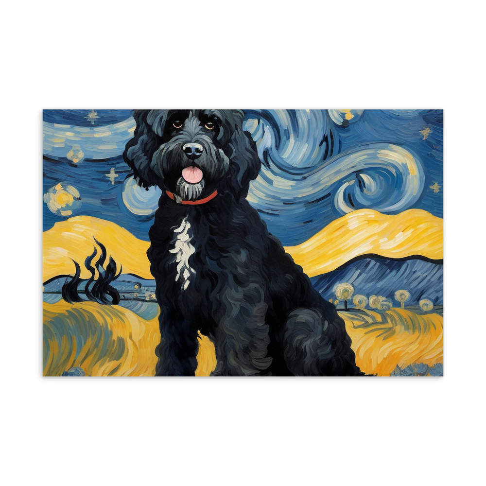 PugMug Custom Portuguese Water Dog Postcard