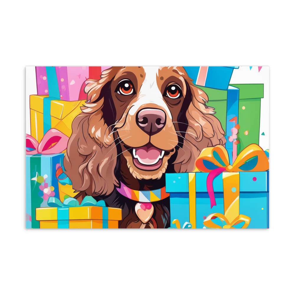 PugMug Custom English Cocker Spaniel Postcard