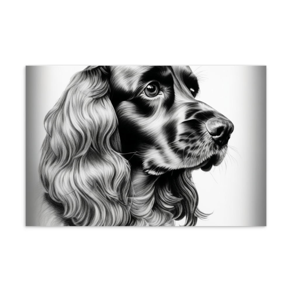 PugMug Custom Cocker Spaniel Postcard