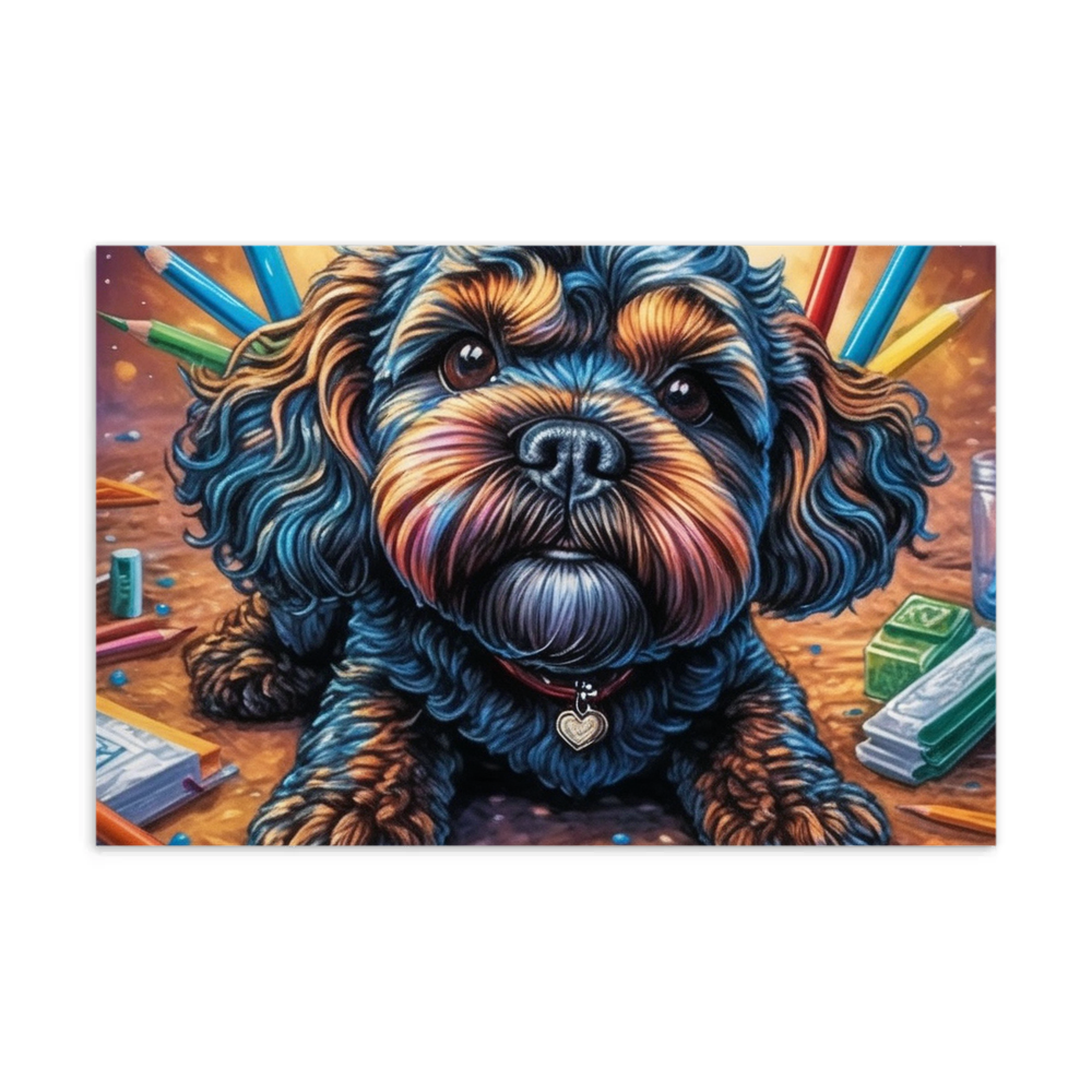 PugMug Custom Lily Postcard