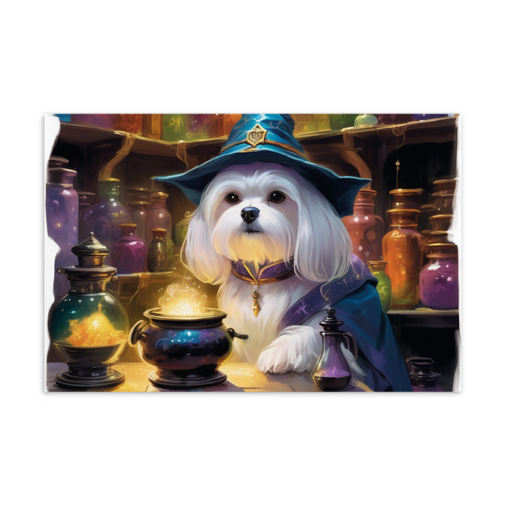 PugMug Custom Maltese Dog Postcard