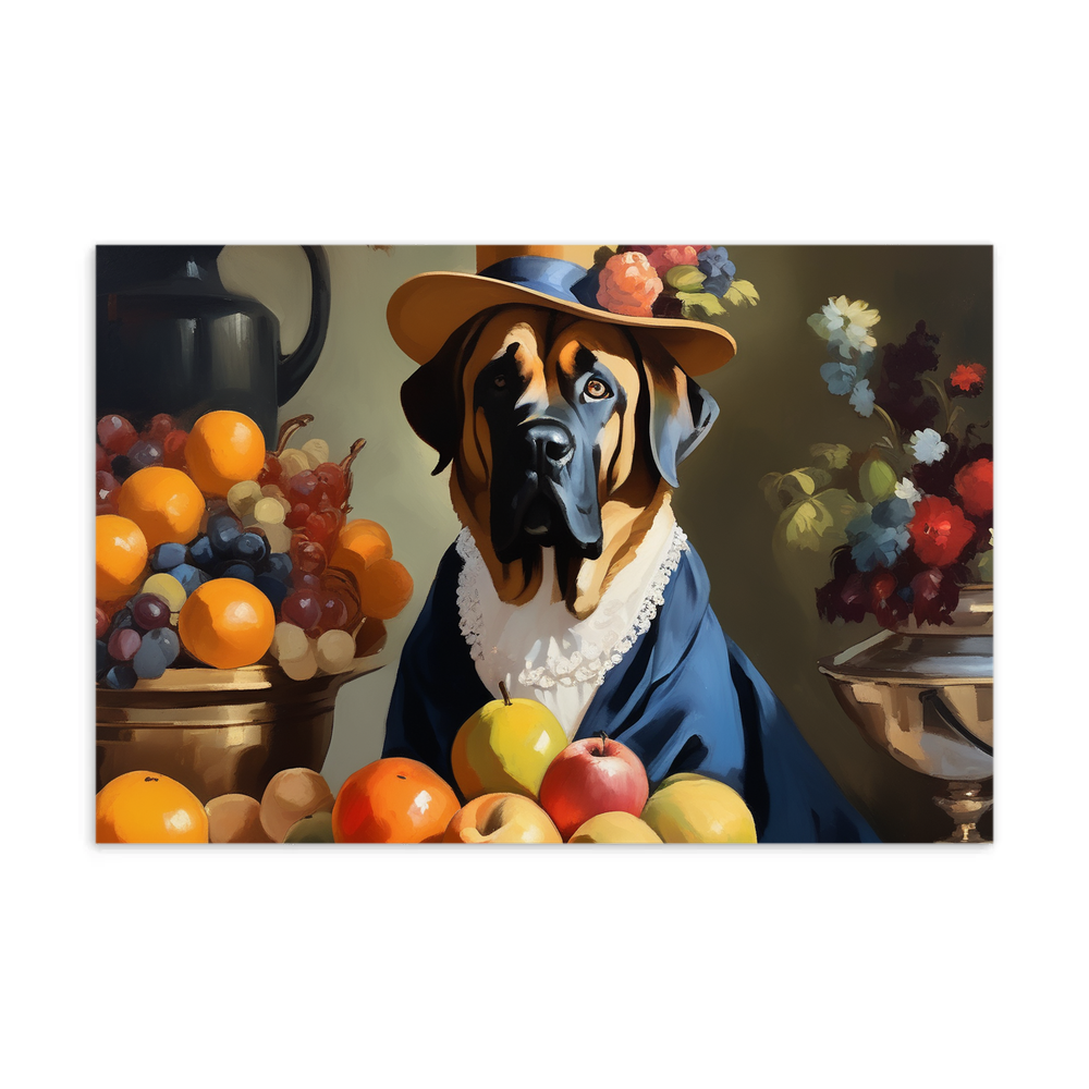 PugMug Custom Mastiff Postcard