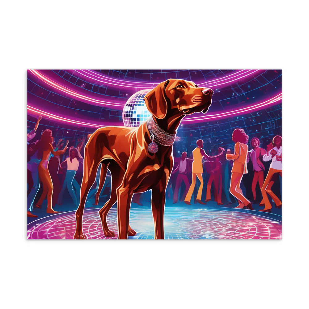 PugMug Custom Vizsla Postcard