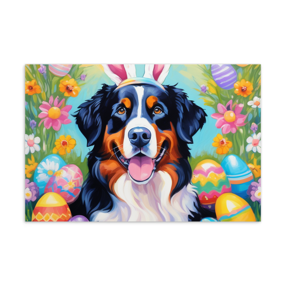 PugMug Custom Bernese Mountain Dog Postcard