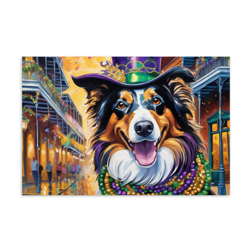 PugMug Custom Collie Postcard