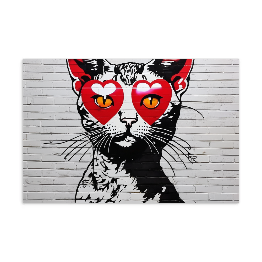 PugMug Custom Tabby Devon Rex Cat Postcard