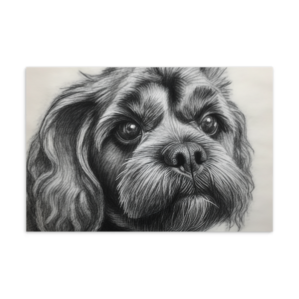 PugMug Custom Lily Postcard