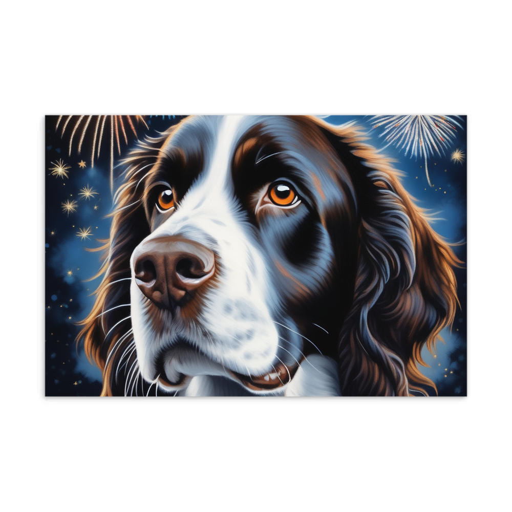PugMug Custom English Springer Spaniel Postcard
