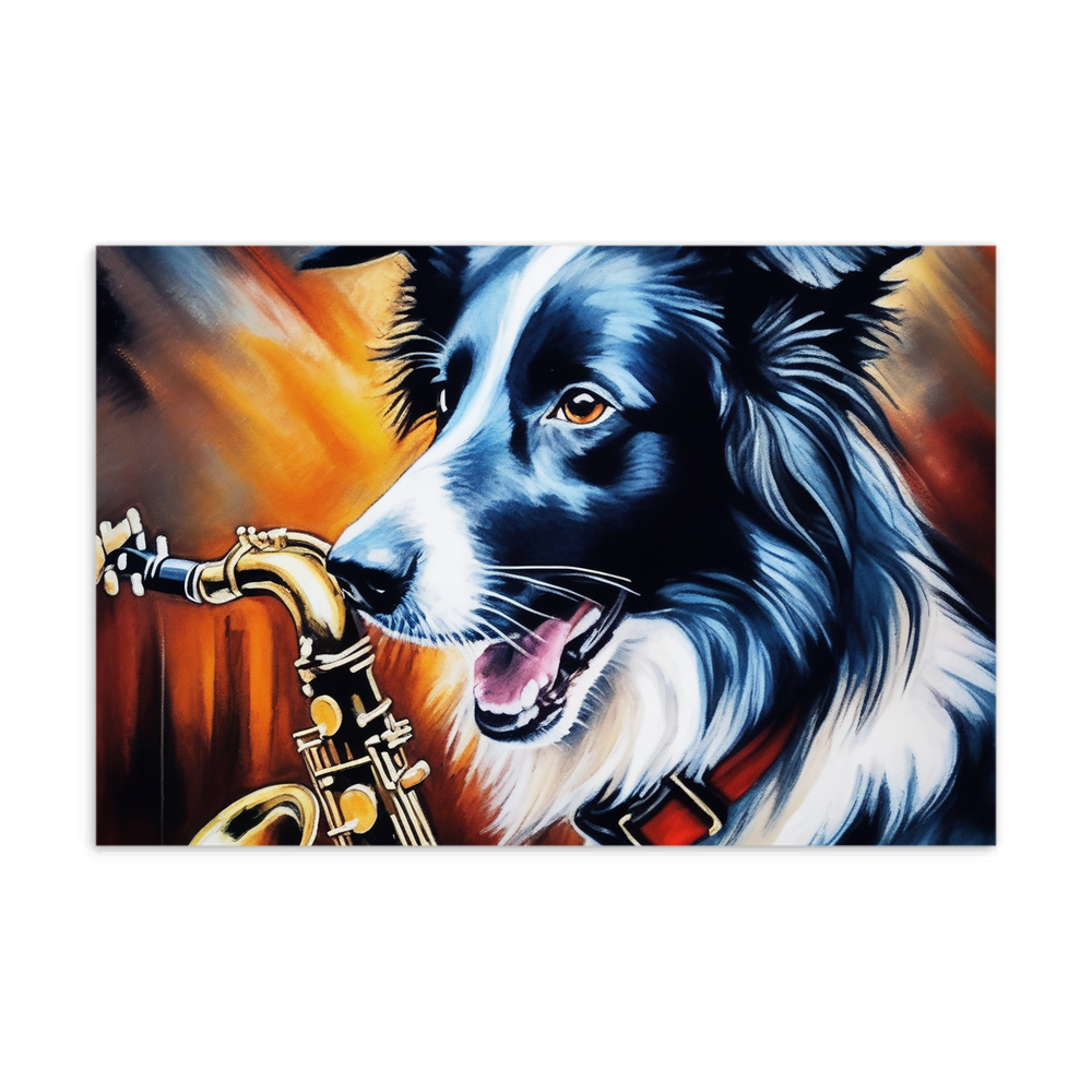 PugMug Custom Border Collie Postcard
